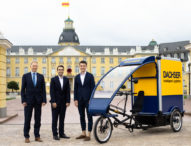 DACHSER Karlsruhe začal doručovať pomocou bicykla