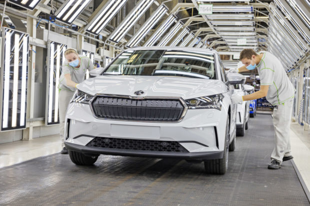 Škoda Auto zahajuje v Mladej Boleslavi sériovú výrobu modelu ENYAQ iV