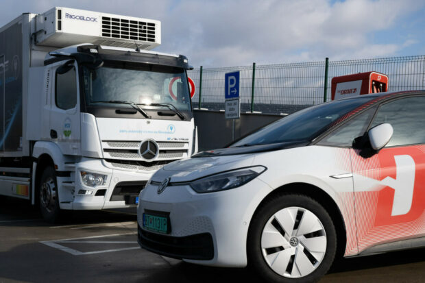 Verejná nabíjacia sieť ZSE Drive poskytuje nabíjanie pre elektrické nákladné vozidlá