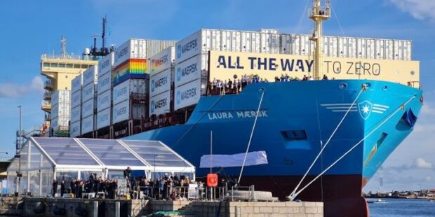 Maersk predstavil prvú kontajnerovú loď na ekologický metanol