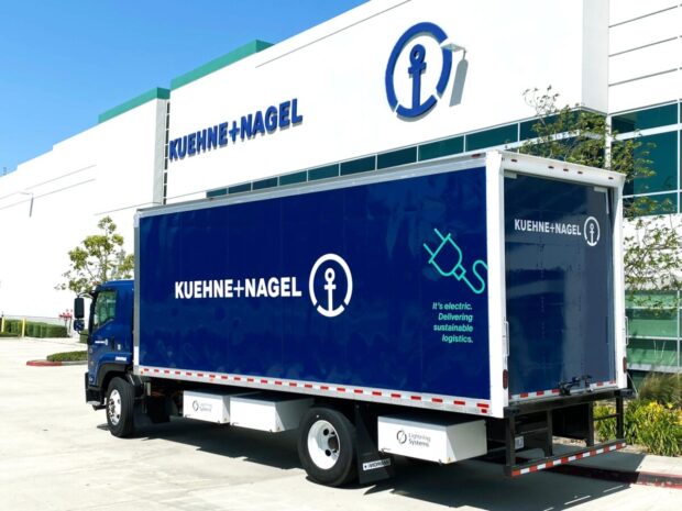 Kuehne+Nagel uvádza carbon insetting pre elektrické nákladné vozidlá
